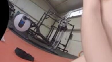 Athletic Brunette Gianna Gem's Personal Training