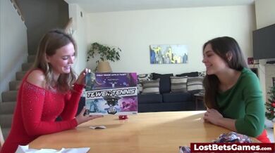 A gify mystery box strip game with amazed players