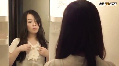 Her Son's White Sperm Dripping From Her Vagina