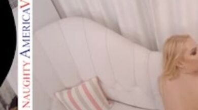 Blue-eyed Stripper Lustfully Worships A Naughty Man's Throbbing Cock