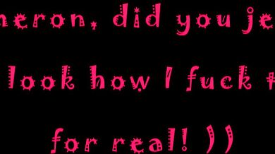 My wife records a video for a remote client, and then I show how cool this whore jumps on my dick ))