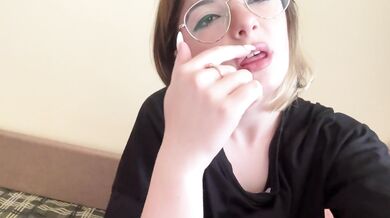 Beautiful brunette demanstrates her beautiful body