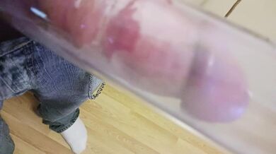 Penispump through action