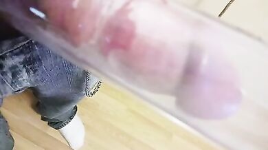 Penispump through action