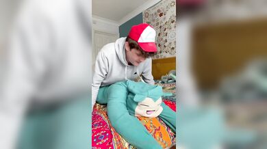 The evidence of techboy cutting my Snorlax onesie. And then .. by cottonsox from OnlyFans | Coomer