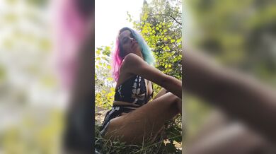 Outdoor Titty Tease