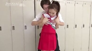 【無】チアファック Shizuku Hatano パート1 (Lisa Ann, Sunny Leone)