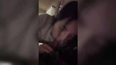 Sucking his dick outside on the balcony ????????