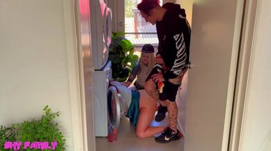 My Stepmom Gets STUCK, FUCKED & FELCHED