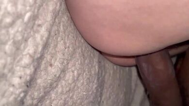 18 year old stepdaughter creampied deep inside her tight pussy and impregnated missionary pov porn