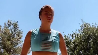 Sweaty af after my workout. Video coming soon ?? by karlaamarie from OnlyFans | Coomer