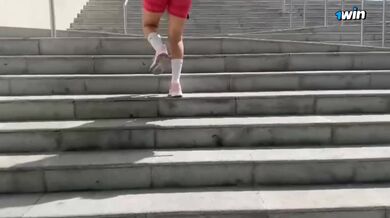 REAL! I met her at the GYM and I took her to my apartment and fucked her, homemade sex.