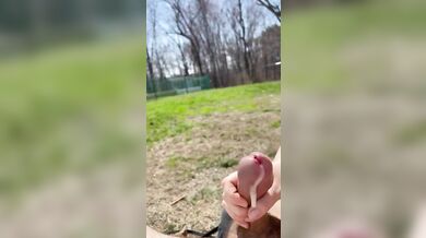 Gf Jerking Me Off In The Backyard Then I Bust A Huge Load