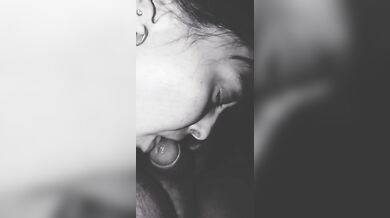 When this brunette gets tired of having sex, she just gives a blowjob