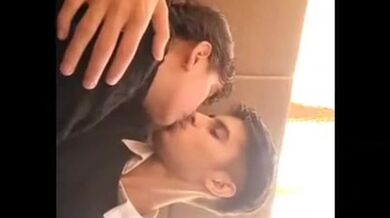 Indian Teen Couple In Cafe Kissing And Tits Sucking