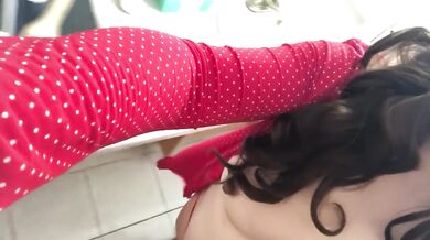 Asian Model Walking Around My House Naked