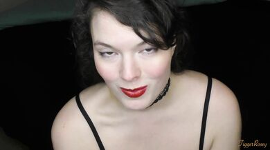 Red Lipstick Blowjob and Tit Job