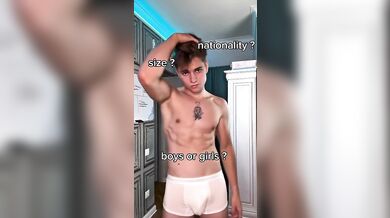 Balkan Submissive Twink Milks Daddy Like a Pro