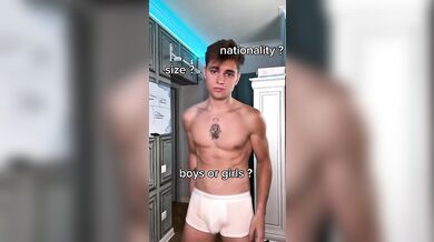 Balkan Submissive Twink Milks Daddy Like a Pro