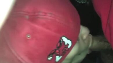 Hold the camera and deepthroat