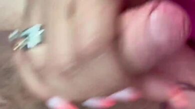 Close up blowjob and handjob in car (ANGELA WHITE, Your Priya)