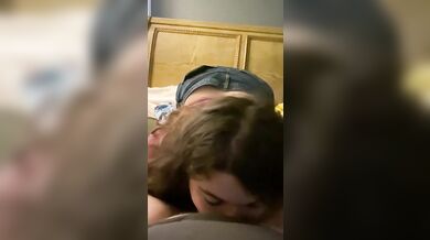 Pissy Emmy - Sexy Brunette Milf Sucks Dick