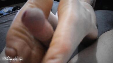 Sexiest Footjob ❤️ | Miley Grey