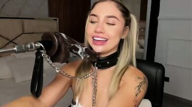 Nice Lady Shows How She Eats Dick