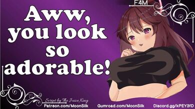 Giantess x Human - Dinner & Snuggles - Reverse Cuddles - Hair Play - F4M