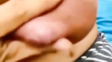 alexa ,breastfeeds her bf.