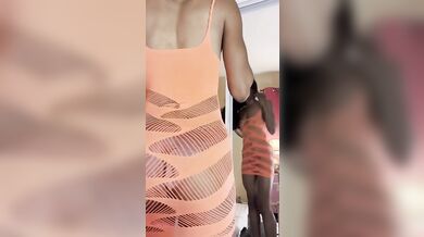 Teasing You Wearing Transparent Dresses (Eva Elfie, Gattouz0 Gattouz0, Lexi Luna)