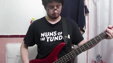 Helicopter by Bloc Party (Bass Cover)