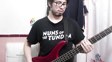 Helicopter by Bloc Party (Bass Cover)