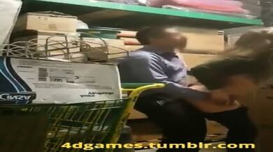 The Boss Fucked A Young Girl For An Employee In A Warehouse