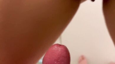 Hot stepmom sucks my dick then gets creamed inside