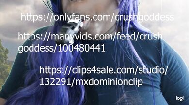 Giantess having a snack