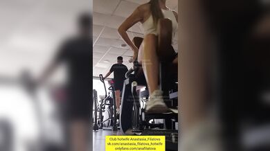 My fitness in miniskirt. Preview. fhd 1080