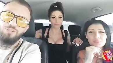 Ladymuffin Tommy A Canaglia And Lily Veroni interview in the car