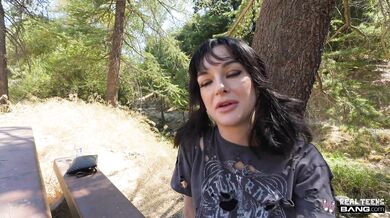 Real Teens - Sexy Tattooed Teen Lysagna DelRay Flashing And Fucking Under The Bridge