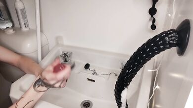 Cleaning my dirty toys after a dirty stream