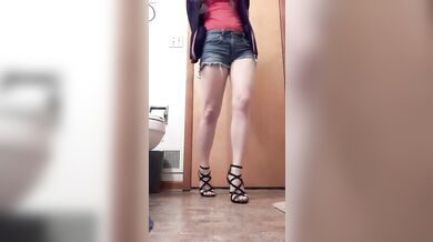 walking in my strappy black heels, you should be my feet, and the ground i walk on (Eden Ivy)