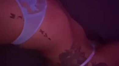 Swedish teen playing with herself in bed