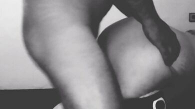 Retro doggystyle BBW