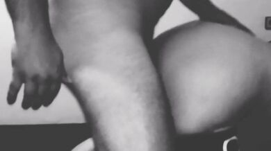 Retro doggystyle BBW