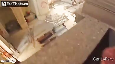 GentlyPerv - URBEX ADVENTURE a Sexy Slut Jerks me off in an Abandoned Church