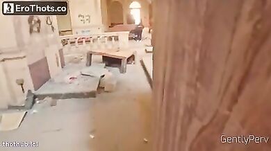 GentlyPerv - URBEX ADVENTURE a Sexy Slut Jerks me off in an Abandoned Church