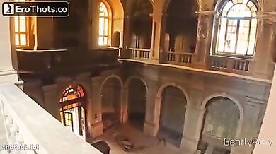 GentlyPerv - URBEX ADVENTURE a Sexy Slut Jerks me off in an Abandoned Church