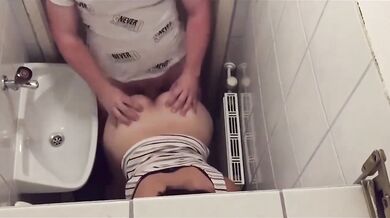 Fucking My Best Friend's Hot Girlfriend In His Bathroom