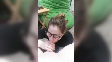 Heather Kane sucks off Student on Her First Day As Substitute Teacher!