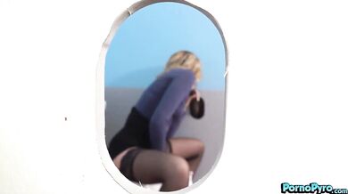 Charlotte Sins Sucks On A Big Black Gloryhole Dick Secrets (Will Tile)